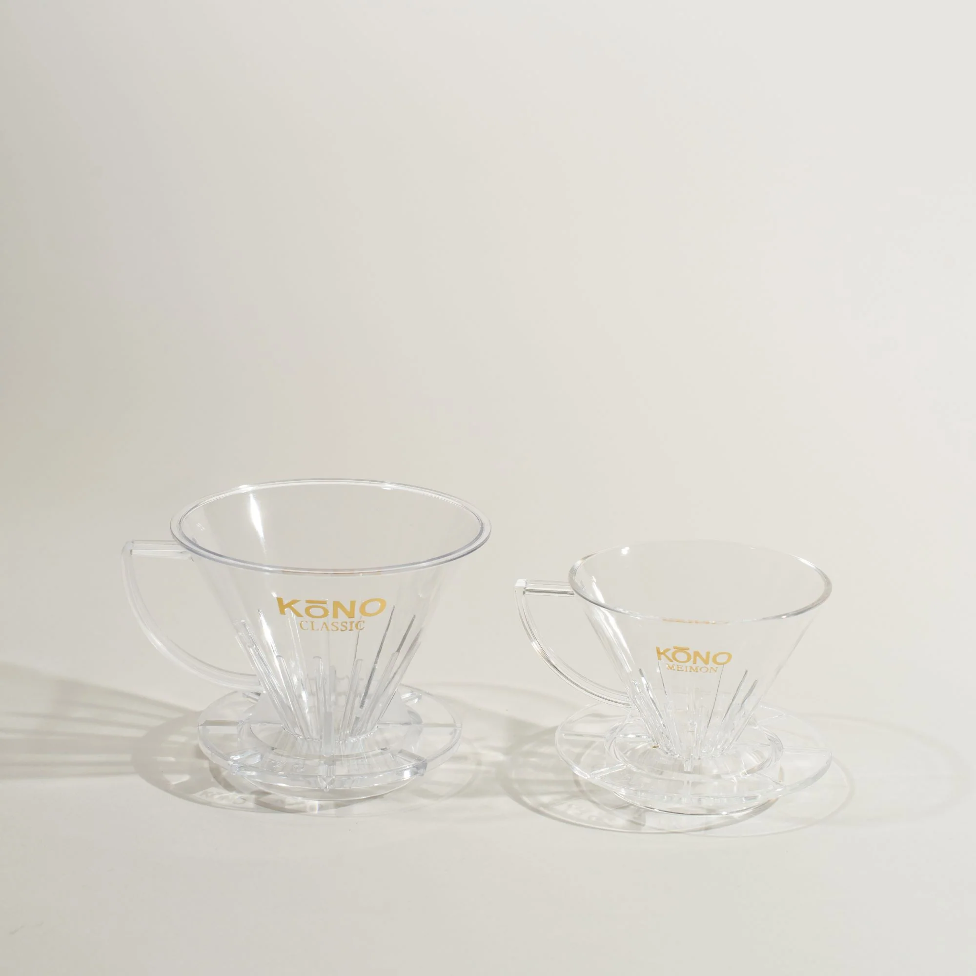 Kono - Meimon MDN-21 Plastic Dripper Clear 2 cup - Image 4