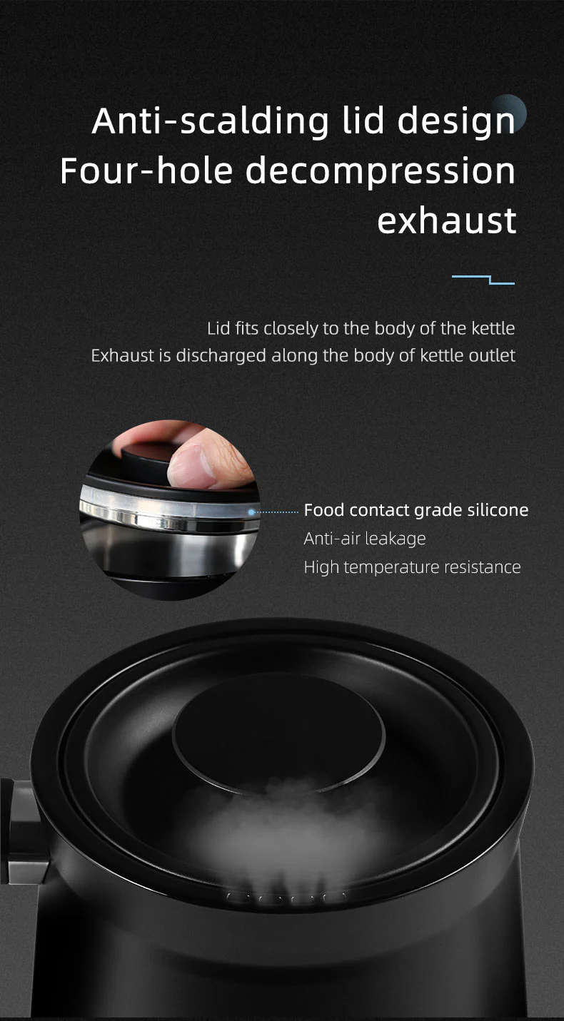 MHW-3BOMBER - Electric Pourover Kettle 600 mL - Image 9